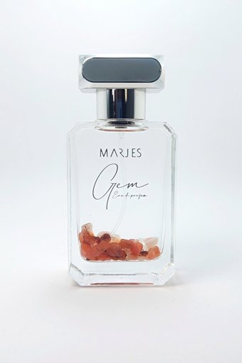 MARJES Akik Doğal Taşlı Gem İkili Kadın Parfüm Seti EDP