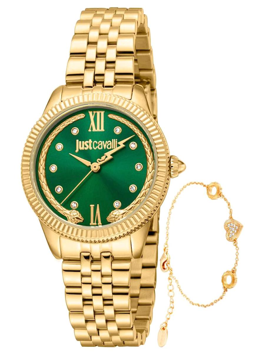 Just Cavalli JC1L315M0065 30 mm Altın Çelik Kordon Analog Kadın Kol Saati