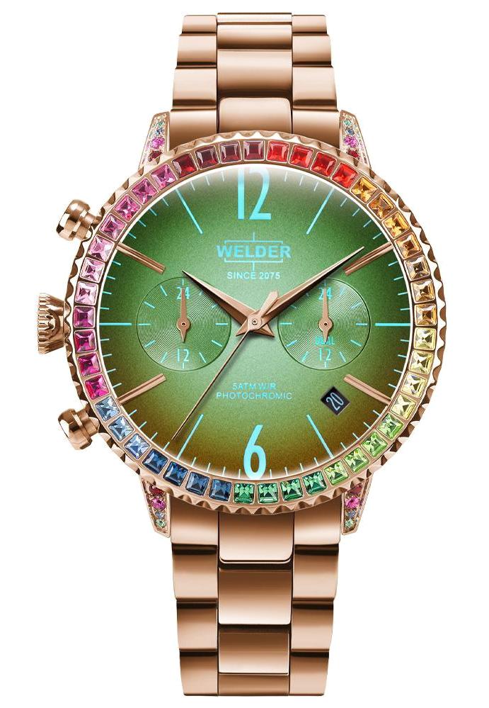 Welder Watch WWRC2075BRGL Takvimli 40 mm Rose Gold Çelik Kordon Analog Kadın Kol Saati