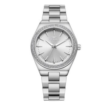 Ferro FL21446A-A 34 mm Gri Metal Kordon Analog Kadın Kol Saati