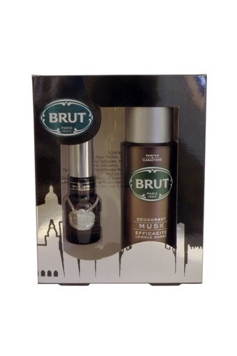 Brut Madalyon Musk İkili Erkek Parfüm Deodorant Seti EDT 30 ml +200 ml Erkek Deodorant