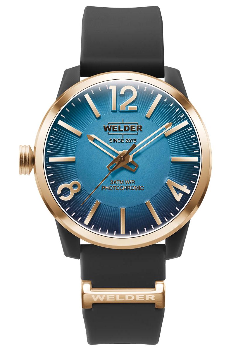 Welder Watch WWRL2006 42 mm Siyah Silikon Kordon Analog Kadın Kol Saati