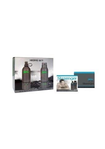 Slazenger Active Sport 4 Parça Erkek Parfüm Deodorant Seti EDT 125 ml + 150 ml Deodarant