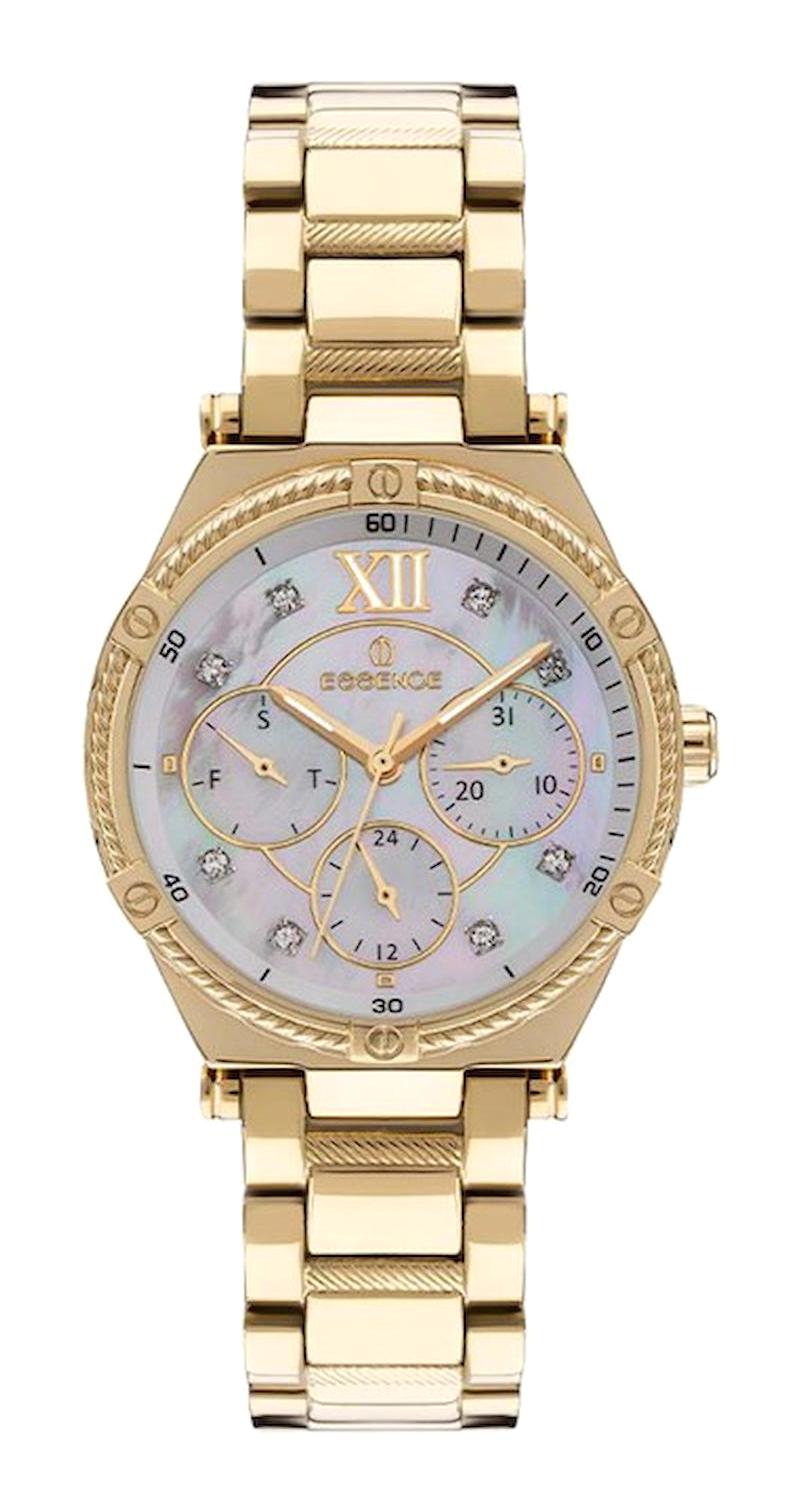 Essence ES6733FE.120 36 mm Altın Çelik Kordon Analog Kadın Kol Saati