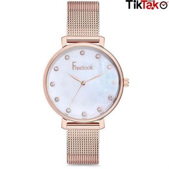Freelook F.1.1155.05 35 mm Rose Gold Çelik Kordon Analog Kadın Kol Saati