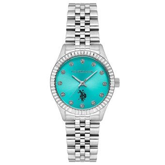 U.S. Polo Assn USPA2086-02 37 mm Gri Metal Kordon Analog Kadın Kol Saati