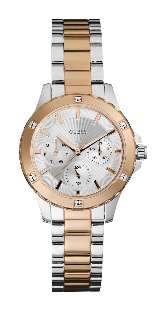 Guess GUW0443L4 36 mm Gri-Rose Gold Çelik Kordon Analog Kadın Kol Saati