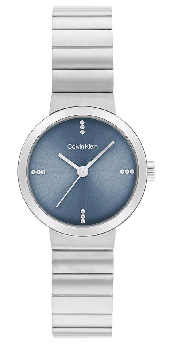 Calvin Klein CK25200415 25 mm Gri Çelik Kordon Analog Kadın Kol Saati