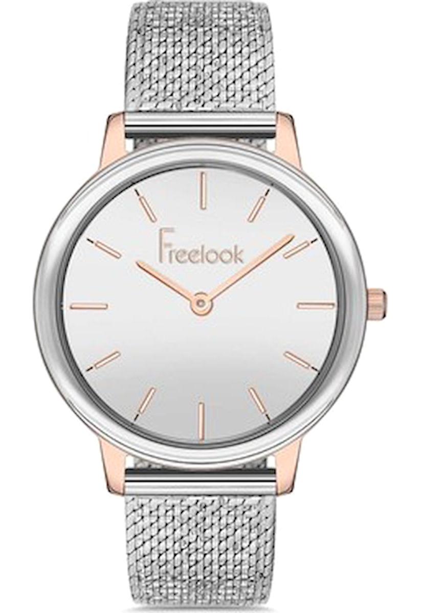 Freelook FL.1.10143.4 36 mm Gri Çelik Kordon Analog Kadın Kol Saati