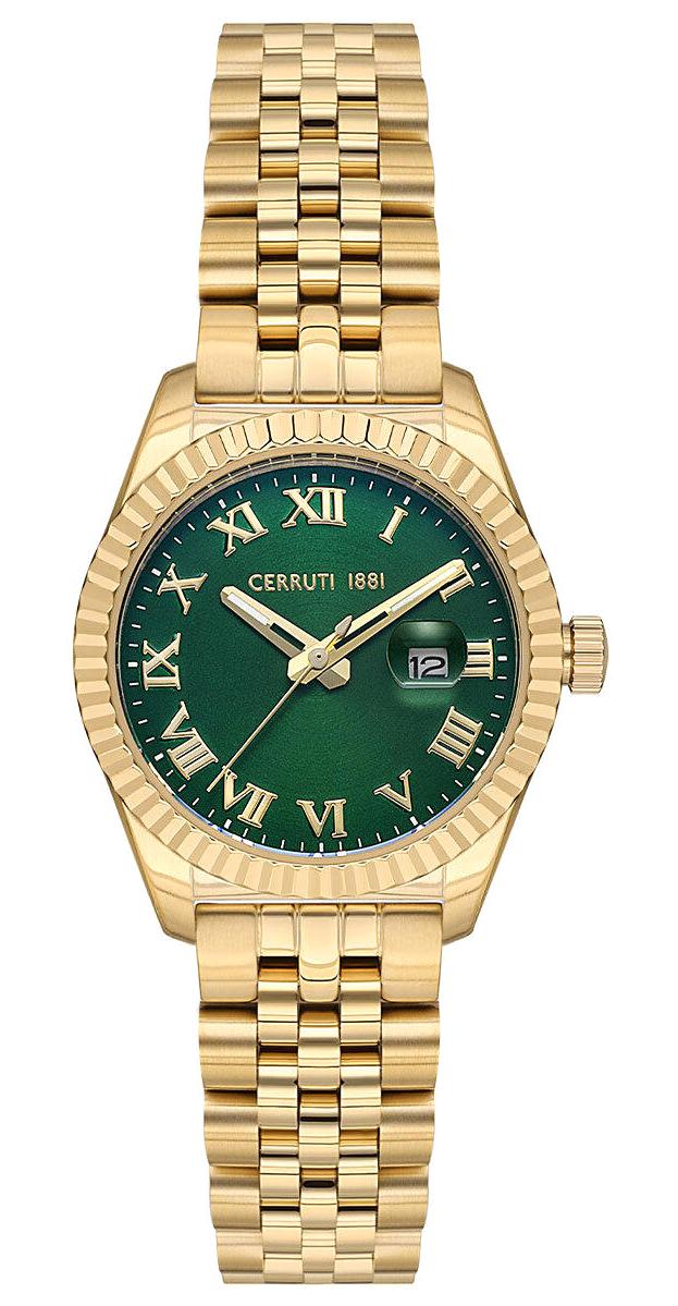 Cerruti 1881 CIWLG0037905 31 mm Altın Çelik Kordon Analog Kadın Kol Saati