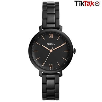Fossil FES4511 36 mm Siyah Çelik Kordon Analog Kadın Kol Saati