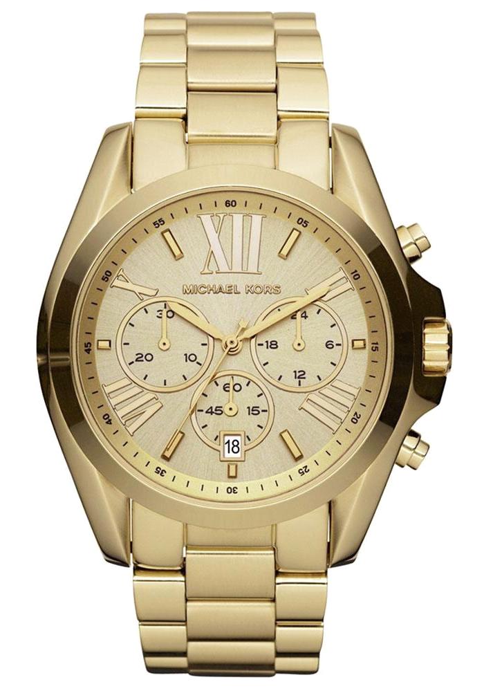 Michael Kors MK5605 Takvimli 42 mm Altın Çelik Kordon Analog Kadın Kol Saati
