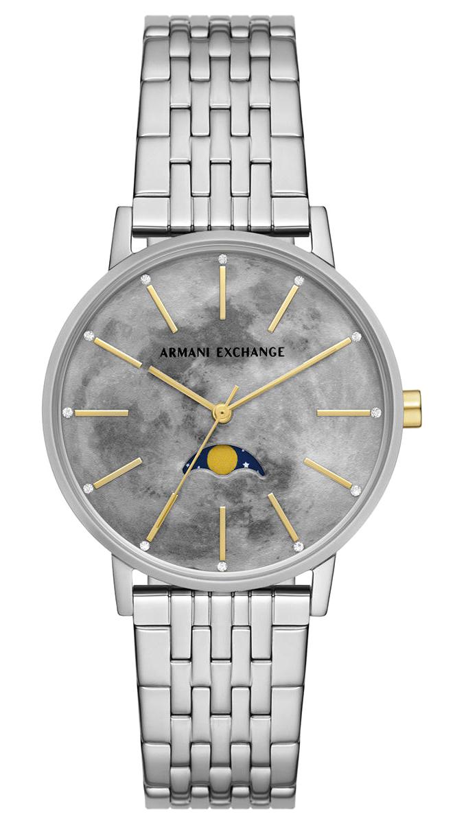 Armani Exchange AX5585 36 mm Gri Çelik Kordon Analog Kadın Kol Saati