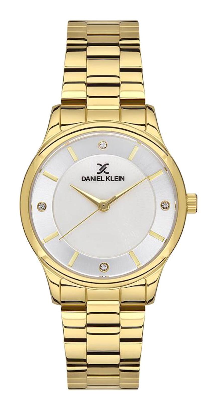 Daniel Klein DK102-DK.1.13455-2 32 mm Altın Çelik Kordon Analog Kadın Kol Saati