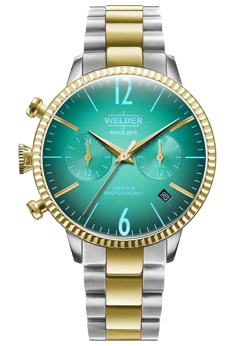 Welder Watch WWRC620 Takvimli 40 mm Altın-Gri Çelik Kordon Analog Kadın Kol Saati