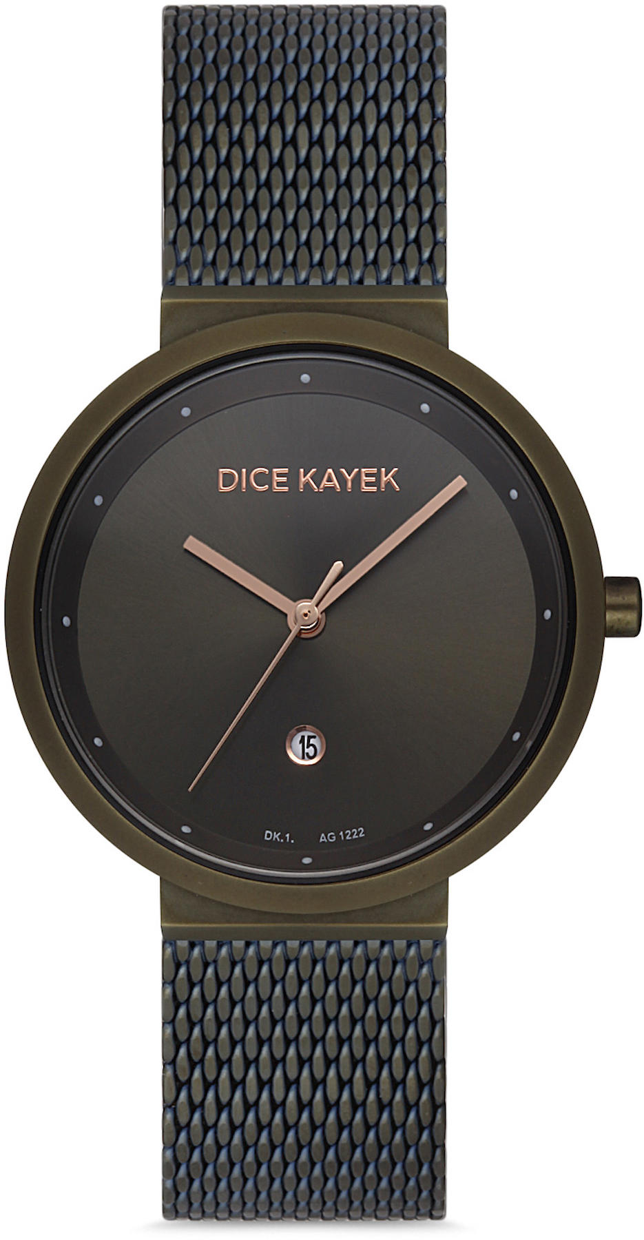Dice Kayek DK.1.AG1222.08 33 mm Siyah Metal Kordon Analog Kadın Kol Saati