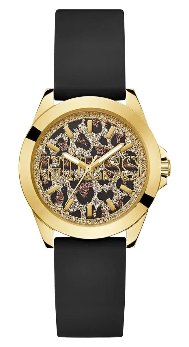Guess GUGW0749L2 36 mm Siyah Silikon Kordon Analog Kadın Kol Saati