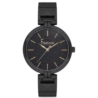 Freelook FL.1.10093.1 38 mm Siyah Çelik Kordon Analog Kadın Kol Saati