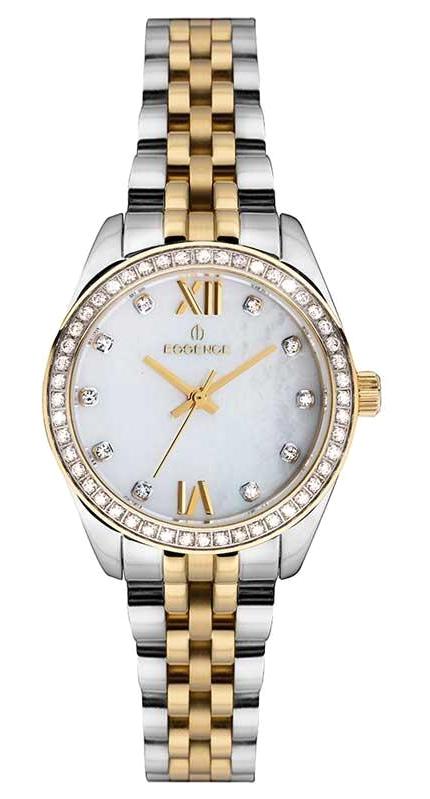 Essence ES6661FE.220 34 mm Altın-Gri Çelik Kordon Analog Kadın Kol Saati