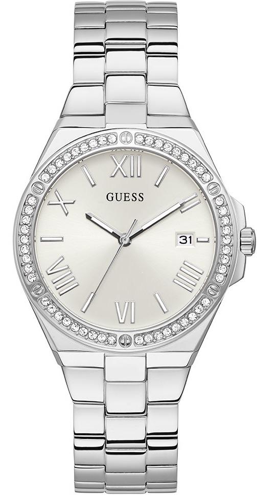Guess GUGW0286L1 Takvimli 38 mm Gri Çelik Kordon Analog Kadın Kol Saati
