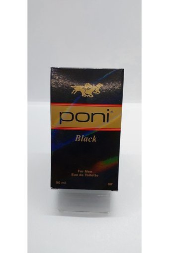 Poni Black İkili Erkek Parfüm Deodorant Seti EDT 90 ml + 100 ml Body Splash Deo