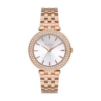Freelook FL.1.10287.2 36 mm Rose Gold Çelik Kordon Analog Kadın Kol Saati