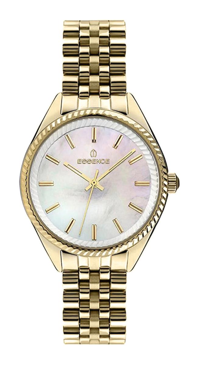 Essence ES6715FE.120 37 mm Altın Çelik Kordon Analog Kadın Kol Saati