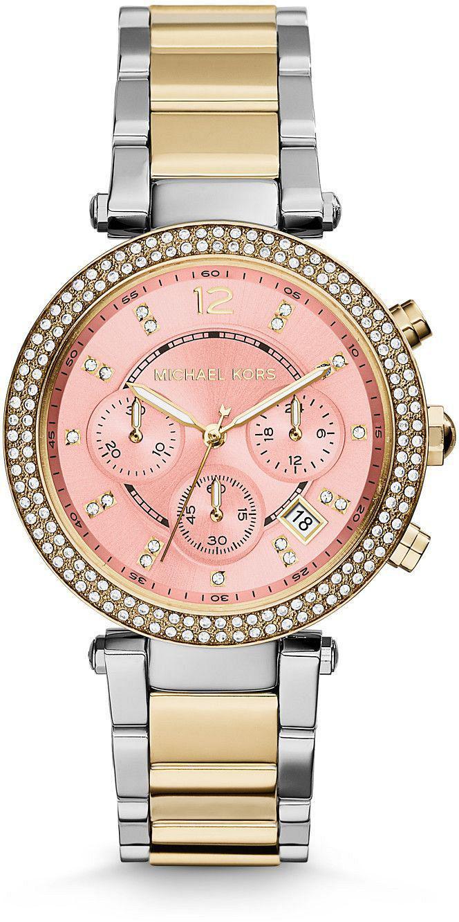 Michael Kors MK6140 Takvimli 38 mm Altın Çelik Kordon Analog Kadın Kol Saati