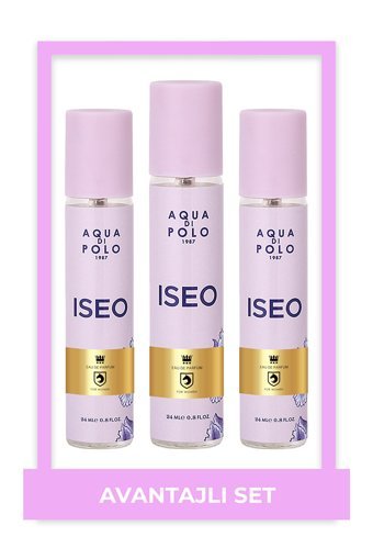 Aqua Di Polo 1987 Iseo 3 Parça Kadın Parfüm Seti EDP