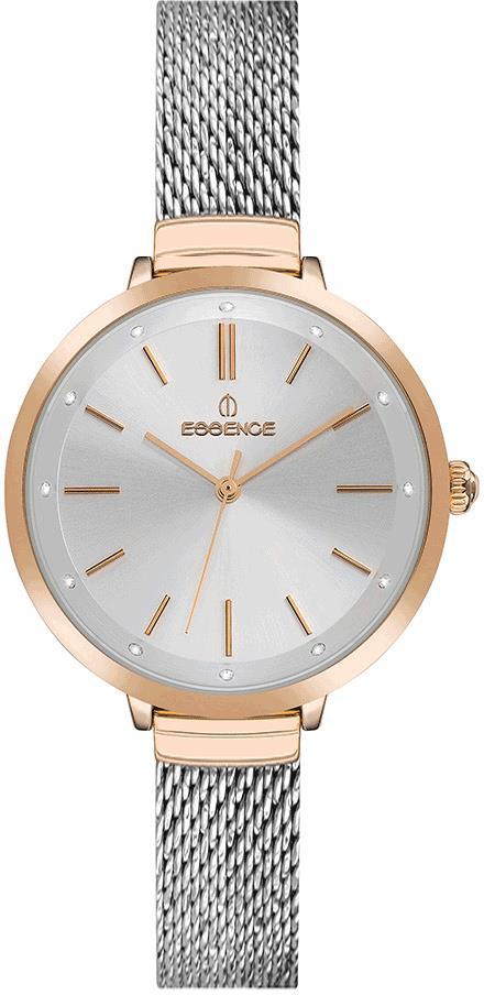 Essence ES6700FE.530 34 mm Gri Hasır Kordon Analog Kadın Kol Saati