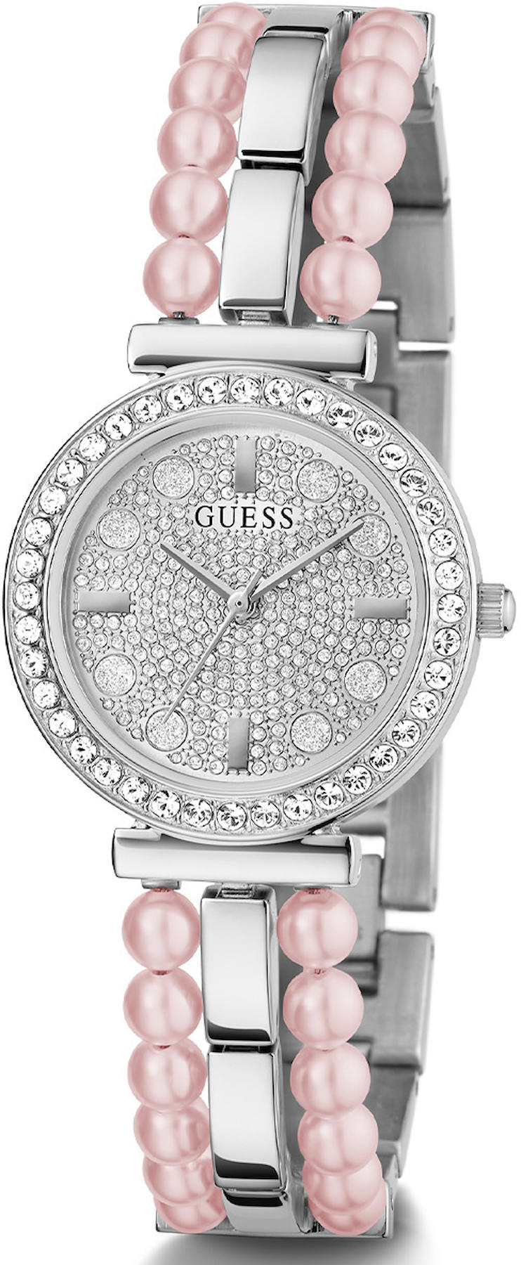 Guess GUGW0531L1 36 mm Gri Çelik Kordon Analog Kadın Kol Saati