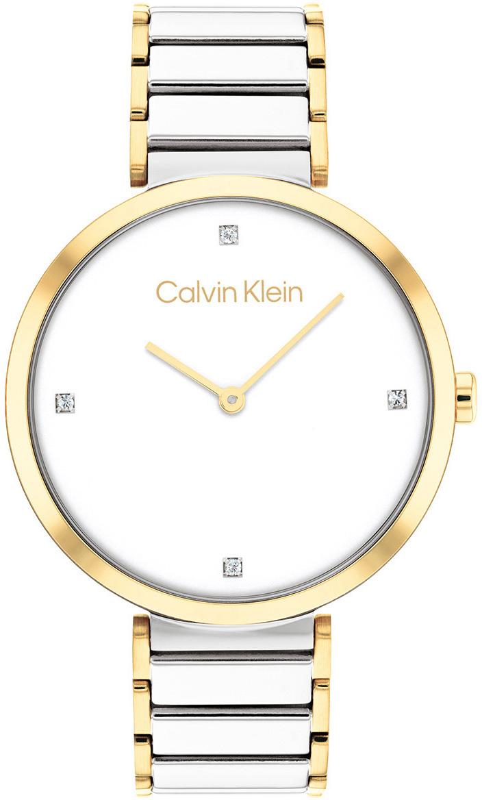 Calvin Klein CK25200134 36 mm Gri Çelik Kordon Analog Kadın Kol Saati