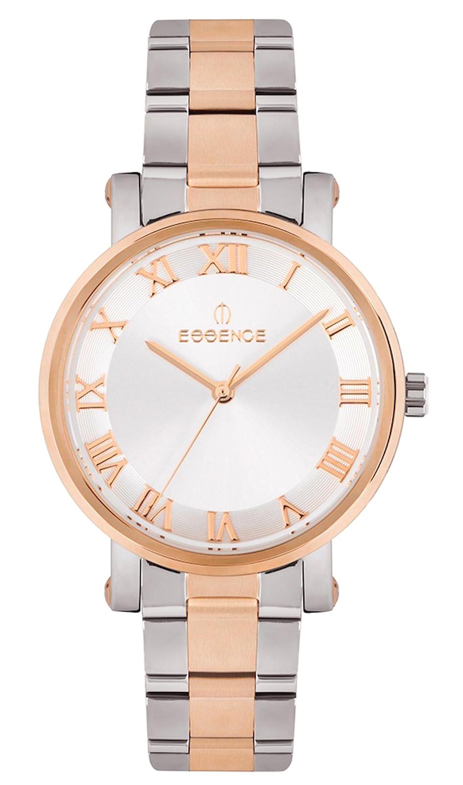 Essence ES6598FE.530 36 mm Gri-Rose Gold Çelik Kordon Analog Kadın Kol Saati
