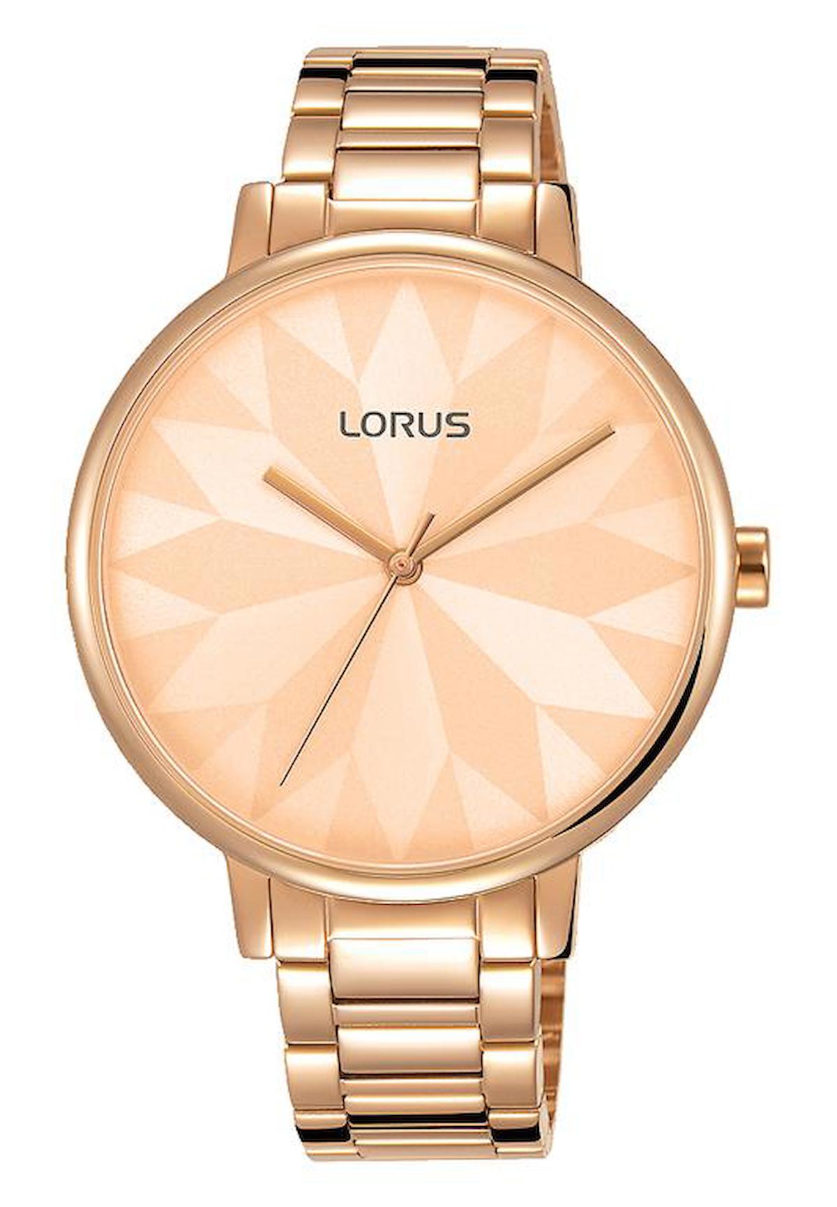 Lorus RG294NX9 40 mm Rose Gold Çelik Kordon Analog Kadın Kol Saati