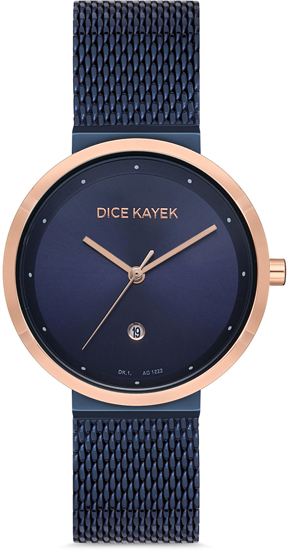 Dice Kayek DK.1.AG1222.07 33 mm Lacivert Metal Kordon Analog Kadın Kol Saati
