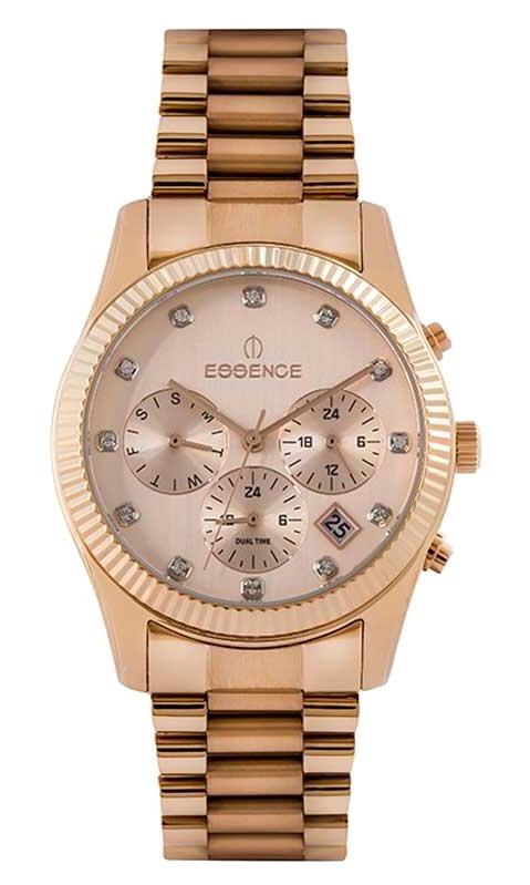 Essence ES6573FE.410 Takvimli 38 mm Rose Gold Çelik Kordon Analog Kadın Kol Saati