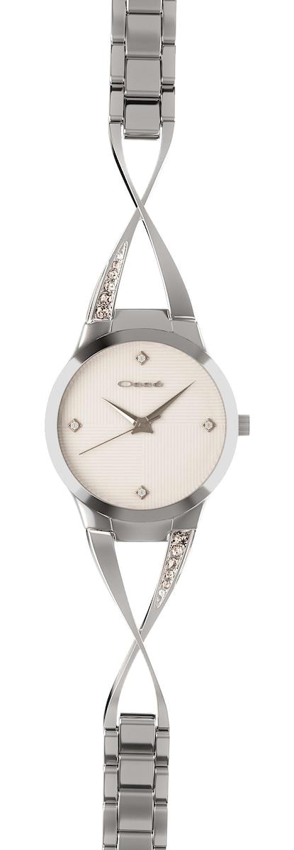 Osse OSW10116 33 mm Gri Çelik Kordon Analog Kadın Kol Saati