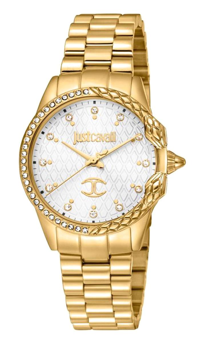 Just Cavalli JC1L095M0355 32 mm Altın Çelik Kordon Analog Kadın Kol Saati