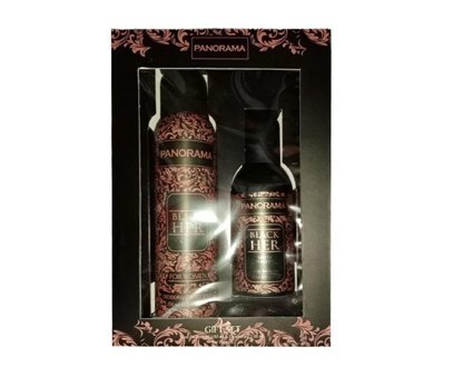 Panorama Black Her İkili Kadın Parfüm Deodorant Seti EDT