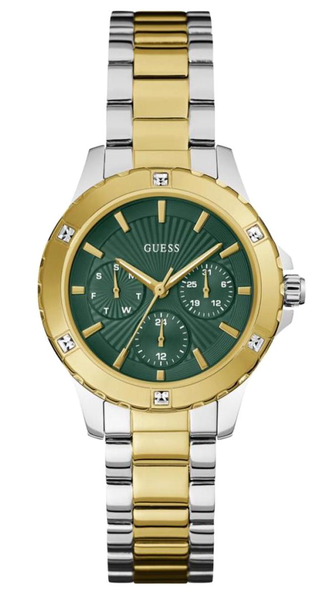 Guess GUGW0723L1 36 mm Altın-Yeşil Çelik Kordon Analog Kadın Kol Saati