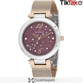 Essence ES6362FE.580 35 mm Rose Gold Hasır Kordon Analog Kadın Kol Saati