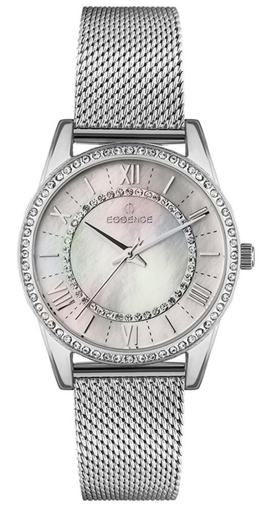 Essence ES6629FE.320 35 mm Gri Hasır Kordon Analog Kadın Kol Saati