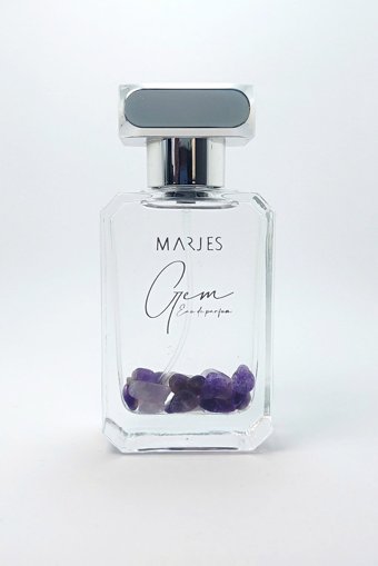 MARJES Ametist Doğal Taşlı Gem İkili Kadın Parfüm Seti EDP