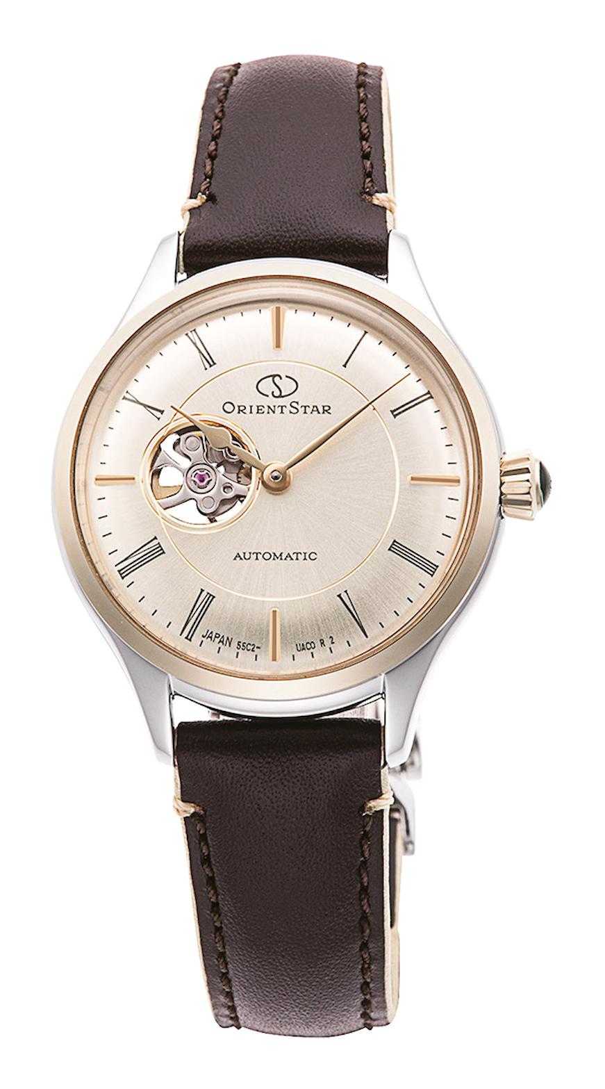 Orient RE-ND0010G00B 30.5 mm Kahverengi Deri Kordon Analog Kadın Kol Saati