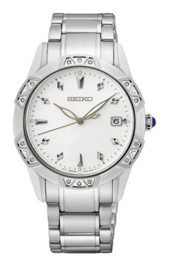 Seiko SKK727P Takvimli 33.2 mm Gri Çelik Kordon Analog Kadın Kol Saati