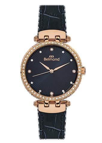 Belmond CRL736.499 34 mm Lacivert Deri Kordon Analog Kadın Kol Saati