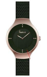 Freelook F.7.1008.11 35 mm Yeşil Çelik Kordon Analog Kadın Kol Saati