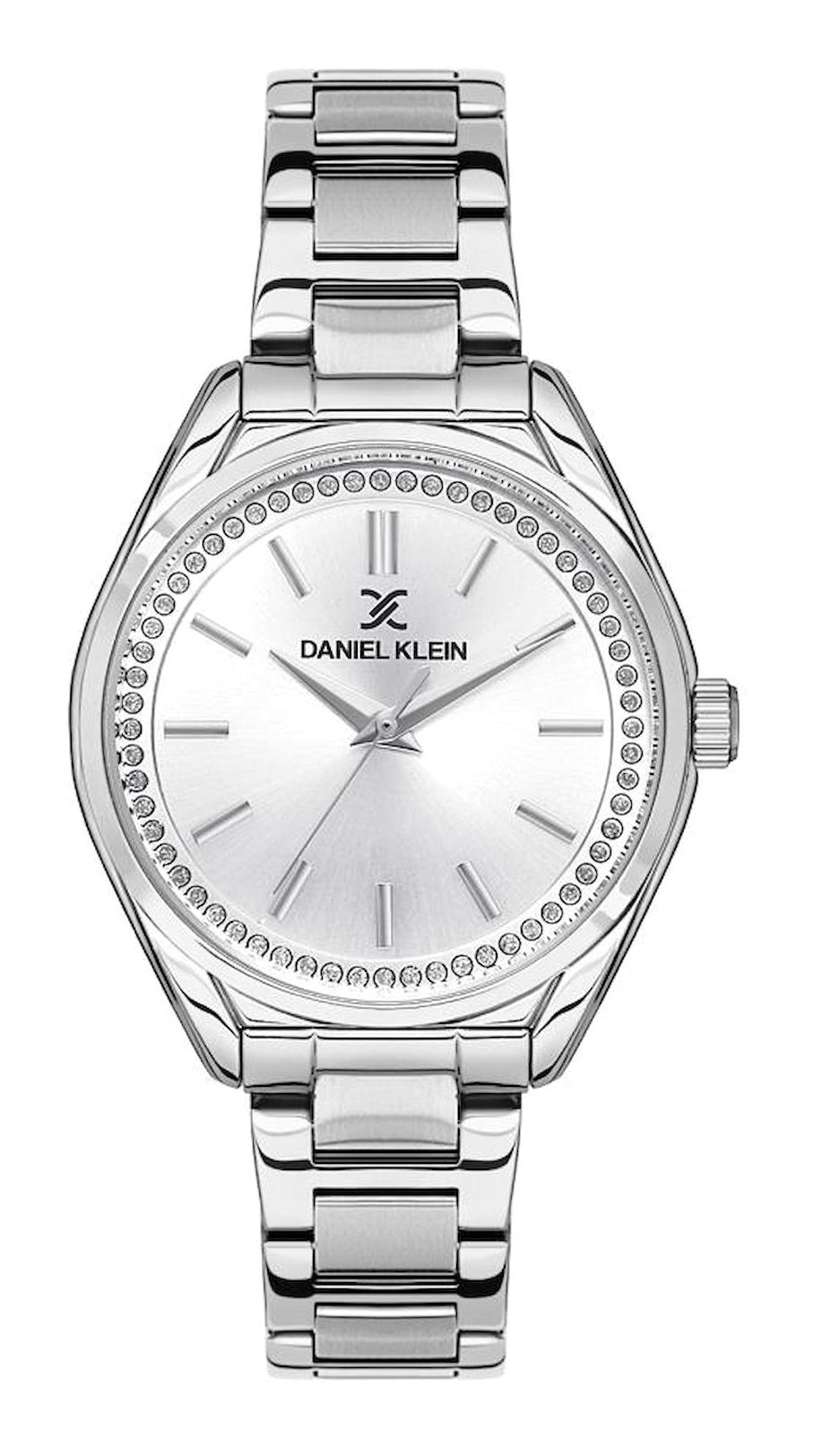 Daniel Klein DK102-DK.1.13483-1 34 mm Gri Metal Kordon Analog Kadın Kol Saati
