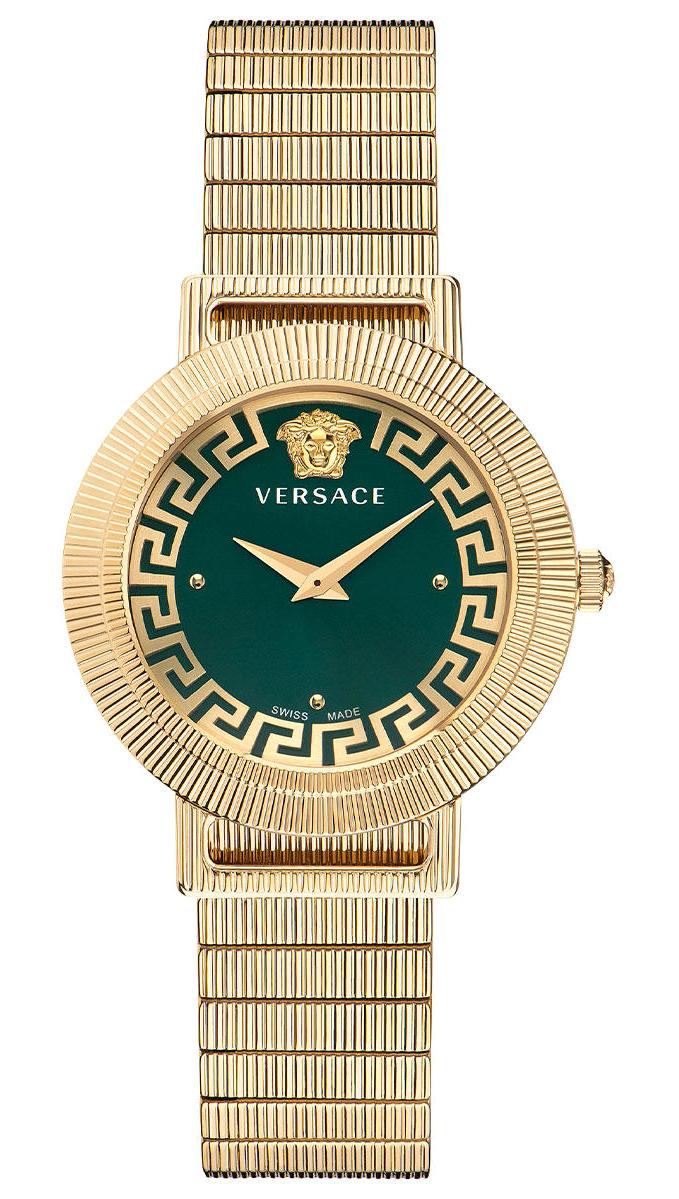 Versace VRSCVE3D00522 36 mm Altın Metal Kordon Analog Kadın Kol Saati
