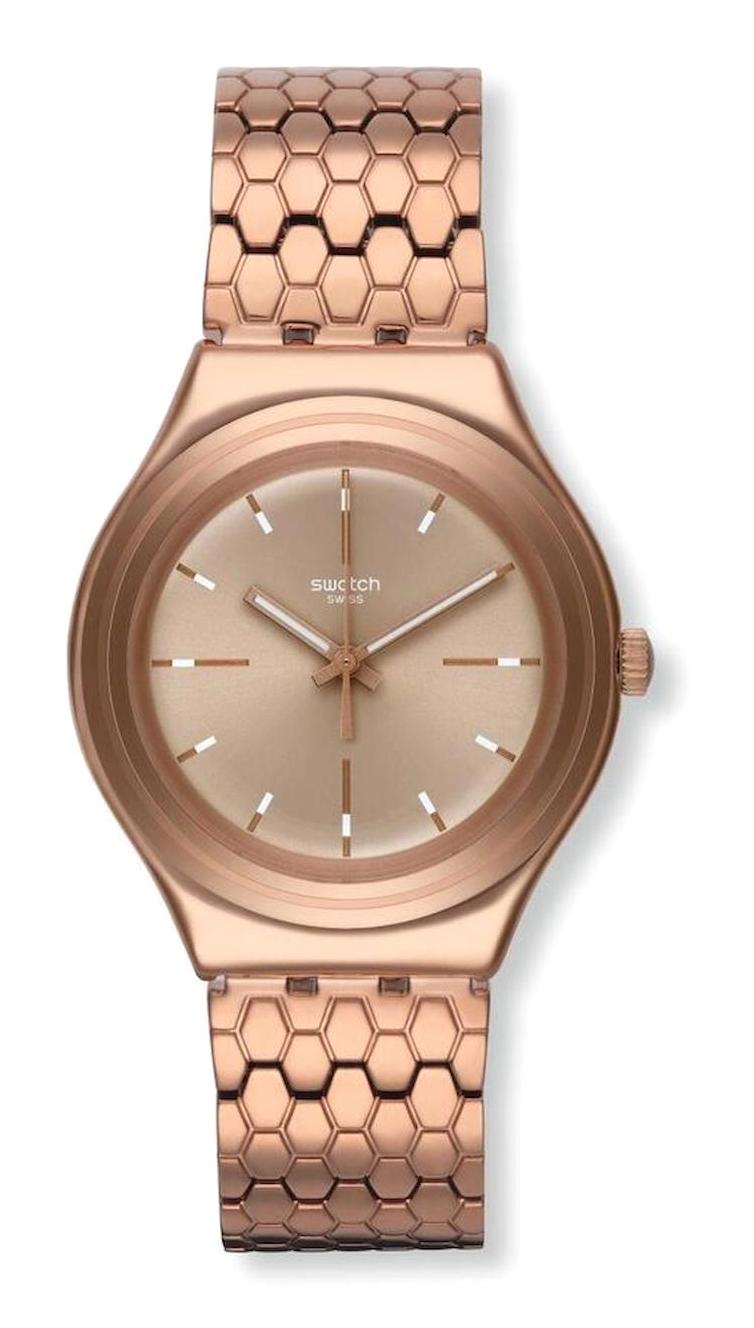 Swatch YGG103G 37 mm Rose Gold Çelik Kordon Analog Kadın Kol Saati